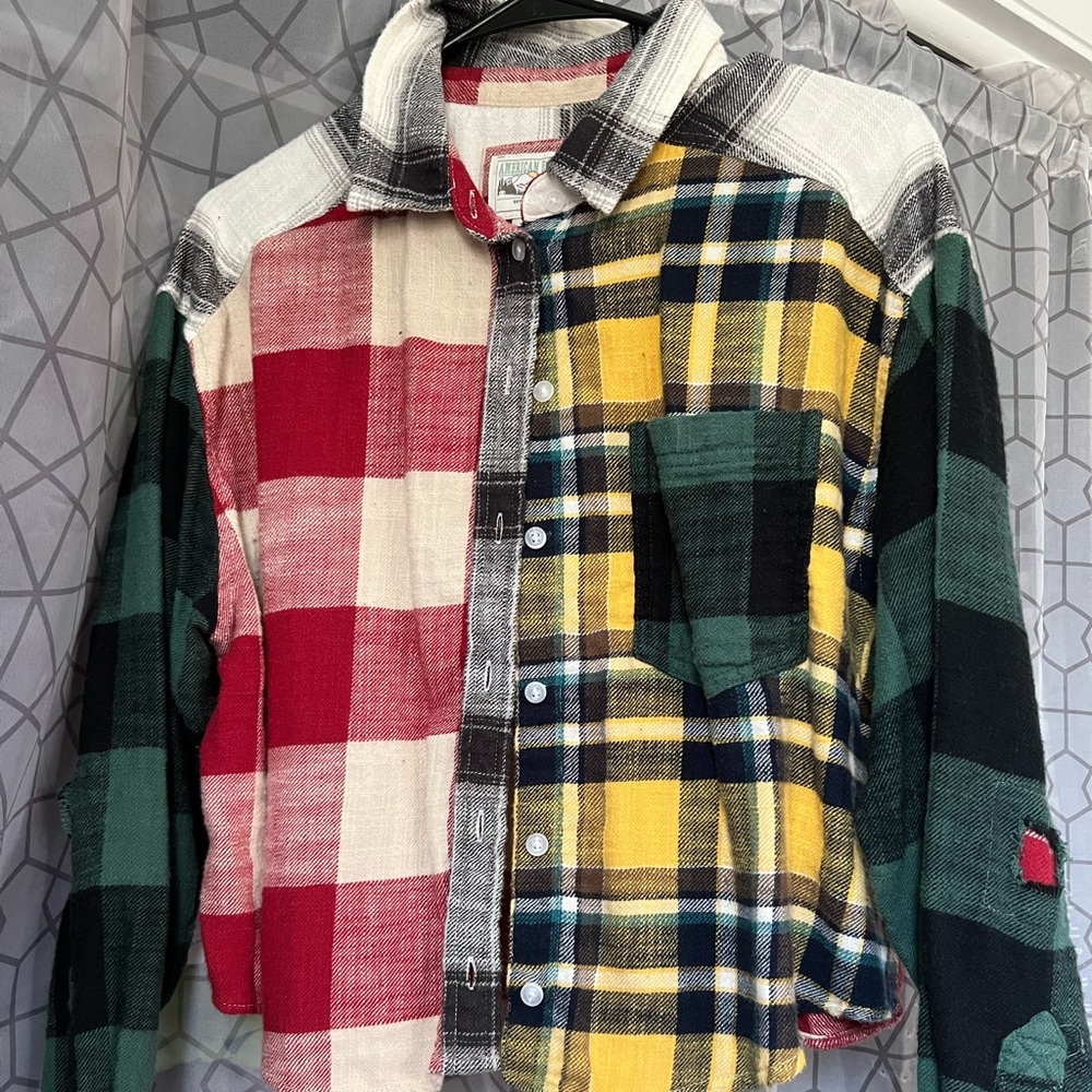 Cropped Flannel American Eagle